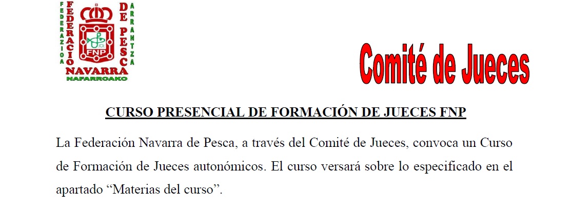 Curso presencial de formaci&oacute;n de jueces FNP